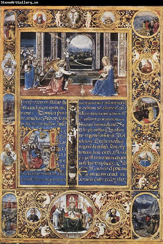 GHERARDO DI GIOVANNI Illustration to a Missal sdfg